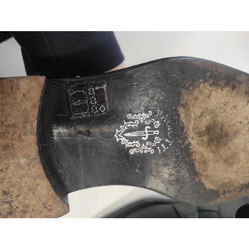 SCARPE UOMO CESARE PACIOTTI NERE FIBBIA TG. 7 | Mercatino dell'Usato Salerno torrione 3
