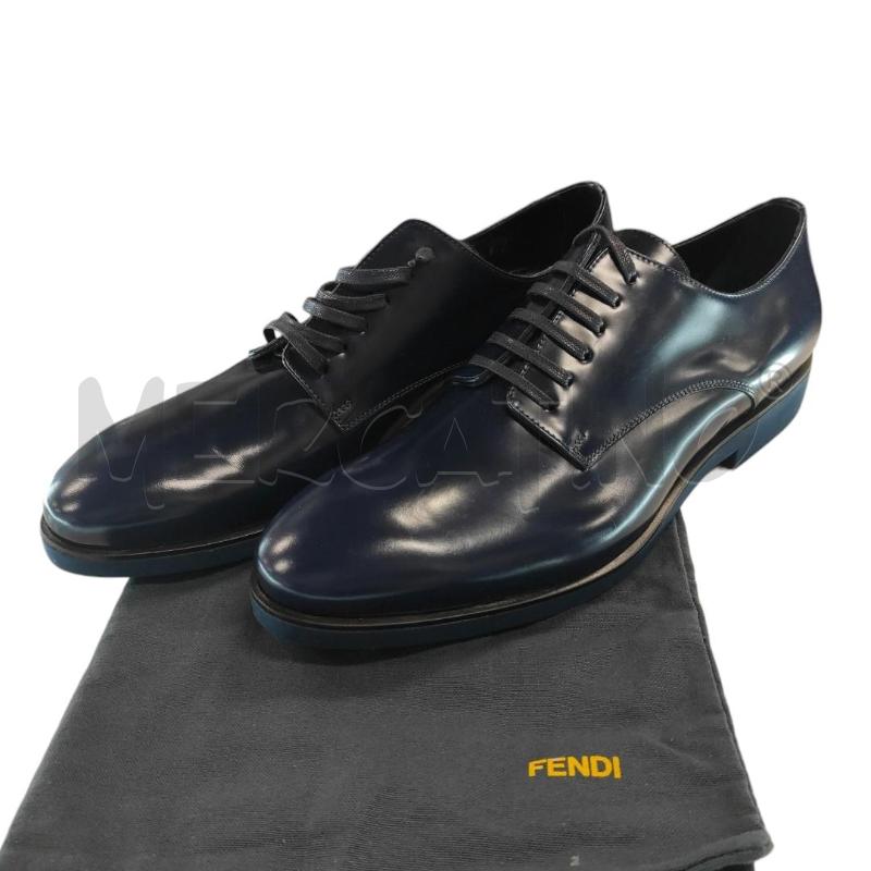 SCARPE UOMO FENDI BLU TG 11 / 45 | Mercatino dell'Usato Salerno torrione 1