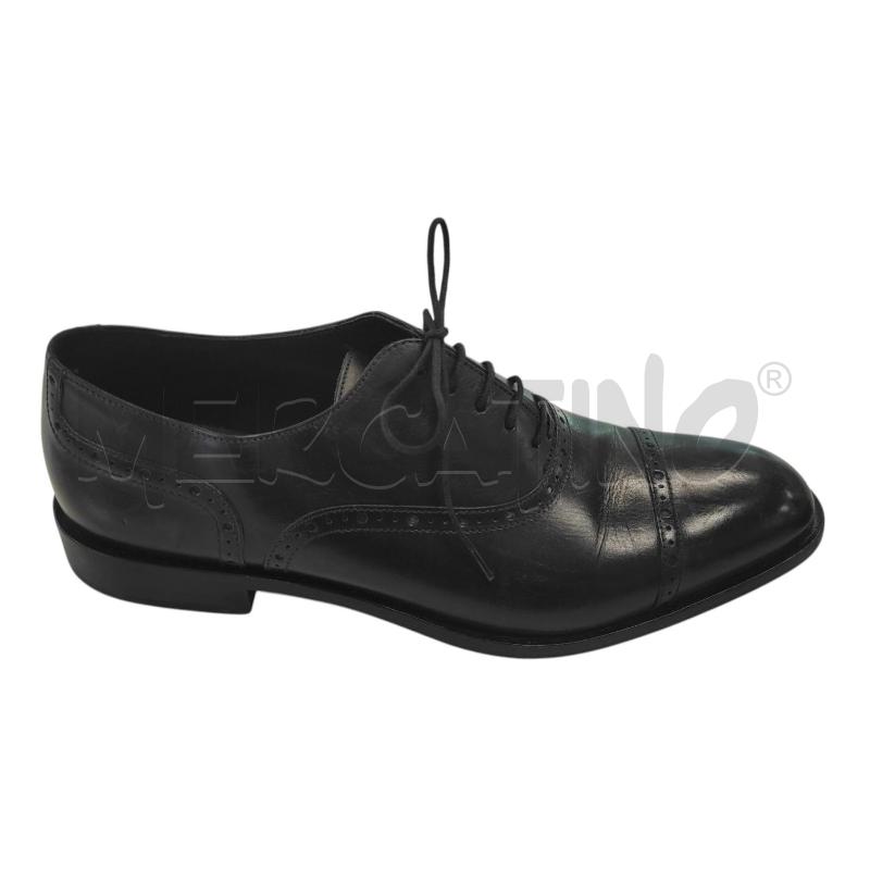 SCARPE UOMO GEOX NERE CLASSICHE TG. 42 | Mercatino dell'Usato Salerno torrione 1