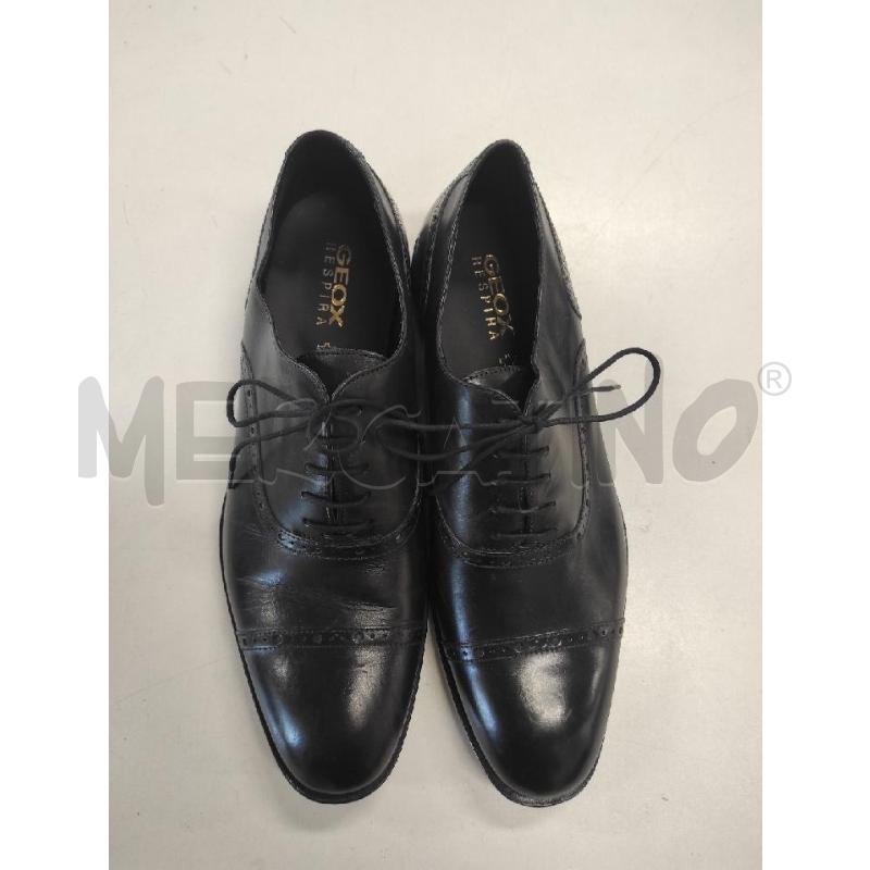 SCARPE UOMO GEOX NERE CLASSICHE TG. 42 | Mercatino dell'Usato Salerno torrione 2