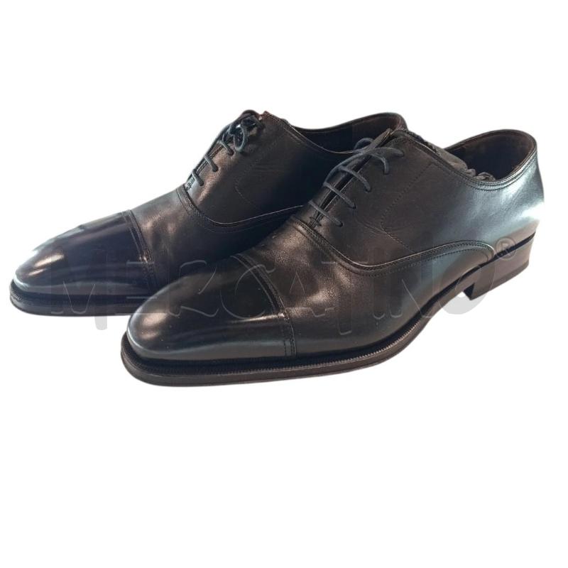SCARPE UOMO GUCCI OXFORD CAP TOE NERO TG.43.5 | Mercatino dell'Usato Salerno torrione 1