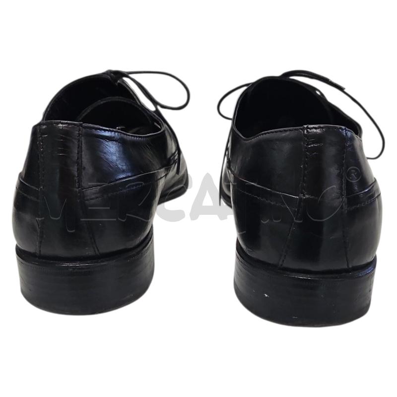 SCARPE UOMO LUCIANO ILARI PELLE NERA STRINGATA TG 43 | Mercatino dell'Usato Salerno torrione 3