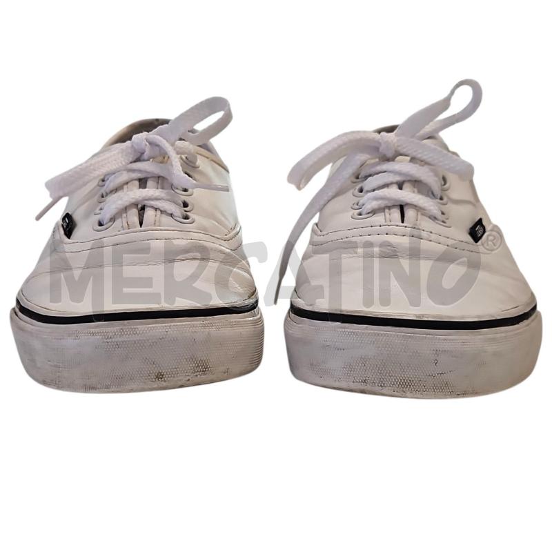 SCARPE U VANS BIANCHE PELLE TG 41 | Mercatino dell'Usato Salerno torrione 2