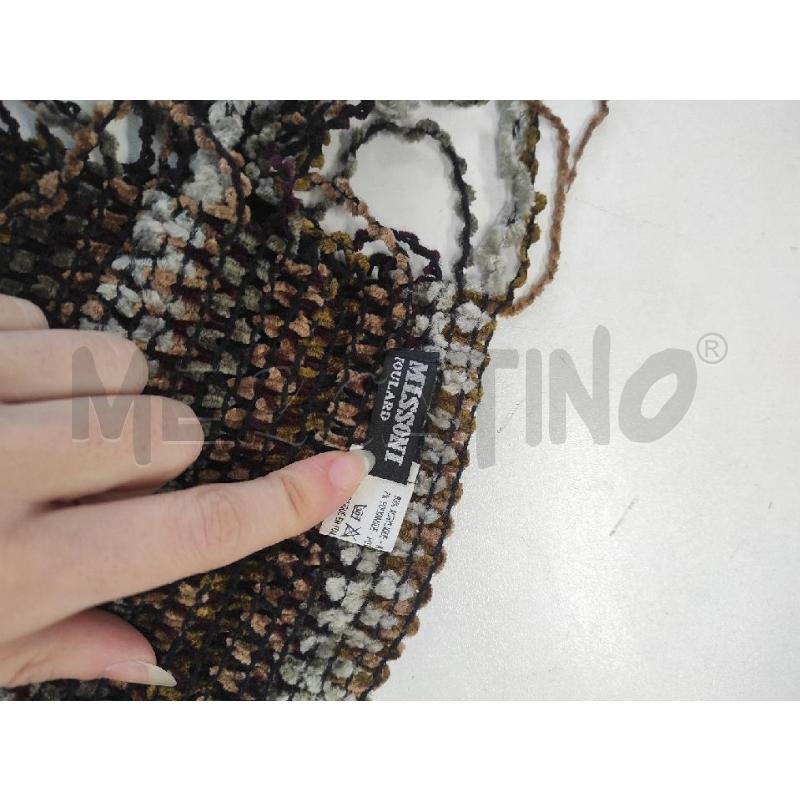 SCIARPA DONNA MISSONI GRIGIA COLORATA | Mercatino dell'Usato Salerno torrione 2