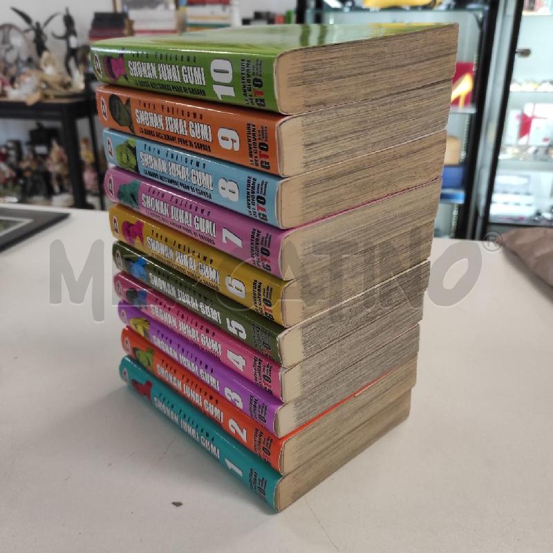 SHONAN JUNAI GUMI GIOVANE GTO VOL 1-10 | Mercatino dell'Usato Salerno torrione 2