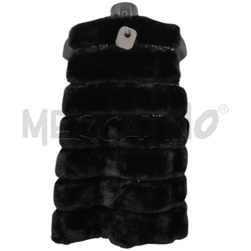 SMANICATO DONNA BACIATA NERO CON PAILLETTE TG. XL | Mercatino dell'Usato Salerno torrione 2