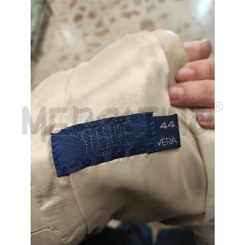 SMANICATO DONNA STESURE BEIGE VERA PELLE TG. 44 | Mercatino dell'Usato Salerno torrione 2