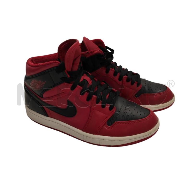 SNEAKERS DONNA AIR JORDAN ROSSE NERE TG. 41 | Mercatino dell'Usato Salerno torrione 1