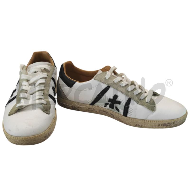 SNEAKERS DONNA PREMIATA BIANCHE TG. 40 | Mercatino dell'Usato Salerno torrione 3