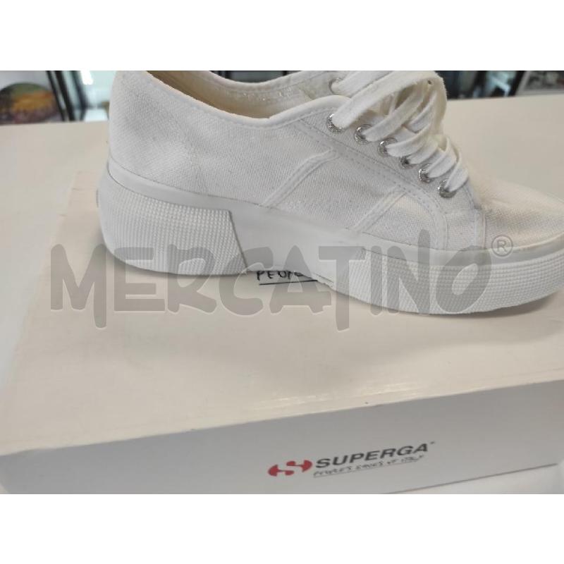SNEAKERS DONNA SUPERGA BUBBLE WHITE TG. 41 | Mercatino dell'Usato Salerno torrione 2