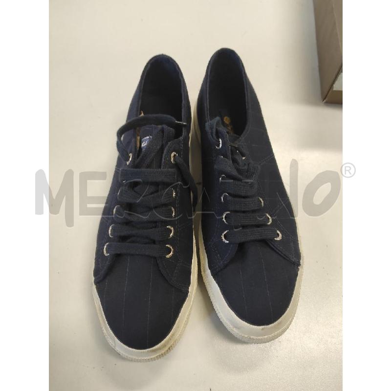 SNEAKERS UOMO SUPERGA BLU LOROPIANA TG. 41 | Mercatino dell'Usato Salerno torrione 4