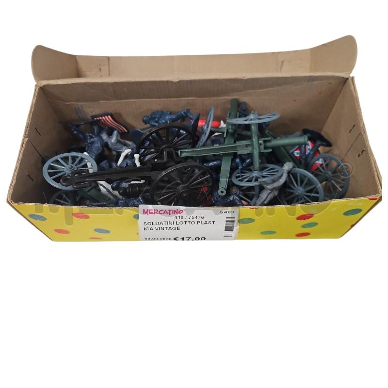 SOLDATINI LOTTO PLASTICA VINTAGE | Mercatino dell'Usato Salerno torrione 1