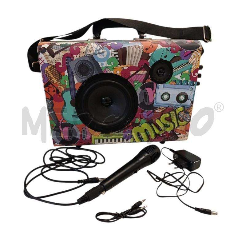 SPEAKER BRANDANI MUSIC CASE CON MICROFONO  | Mercatino dell'Usato Salerno torrione 1