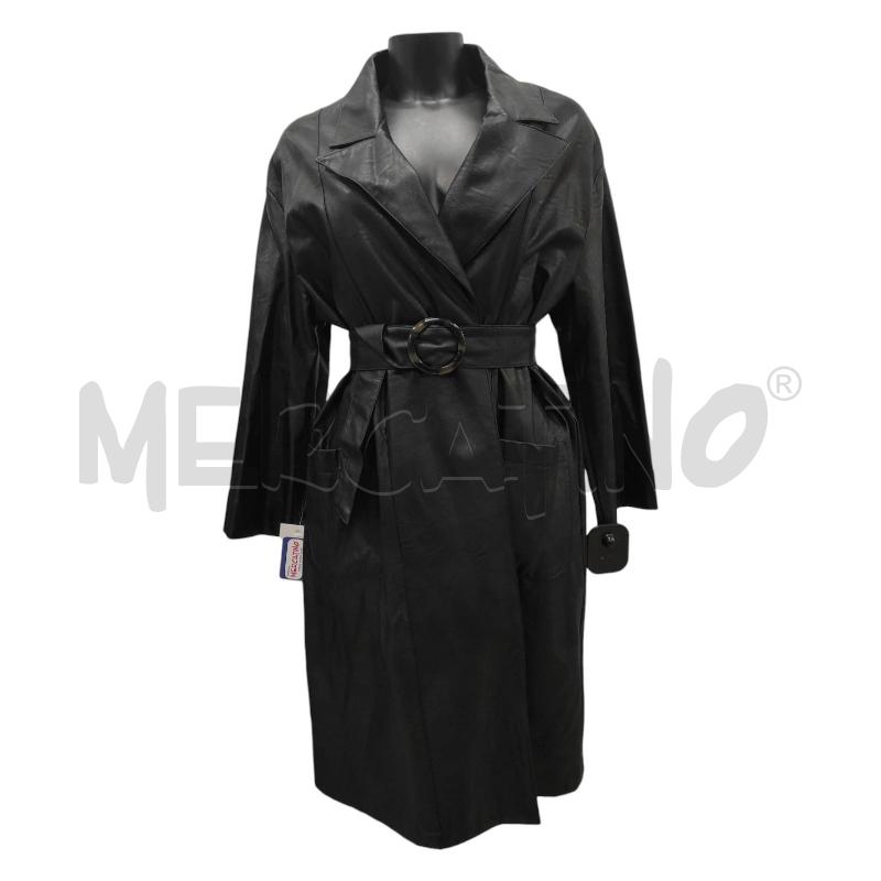 SPOLVERINO DONNA HOPE NERO SIMILPELLE TG. M | Mercatino dell'Usato Salerno torrione 1