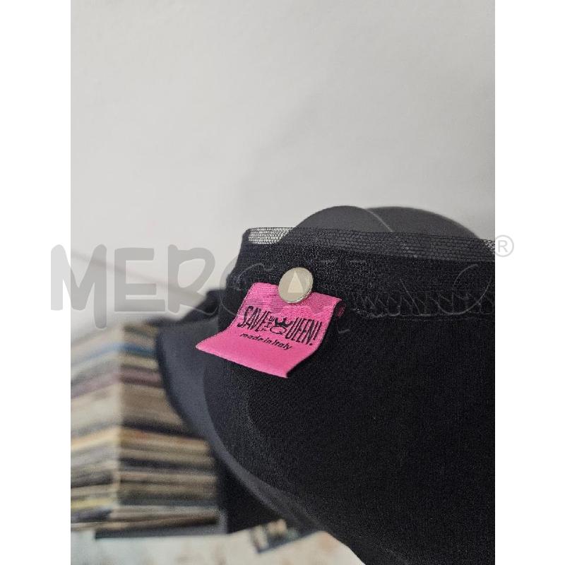 SPOLVERINO DONNA SAVE THE QUEEN NERO VELATO TG. XS | Mercatino dell'Usato Salerno torrione 3