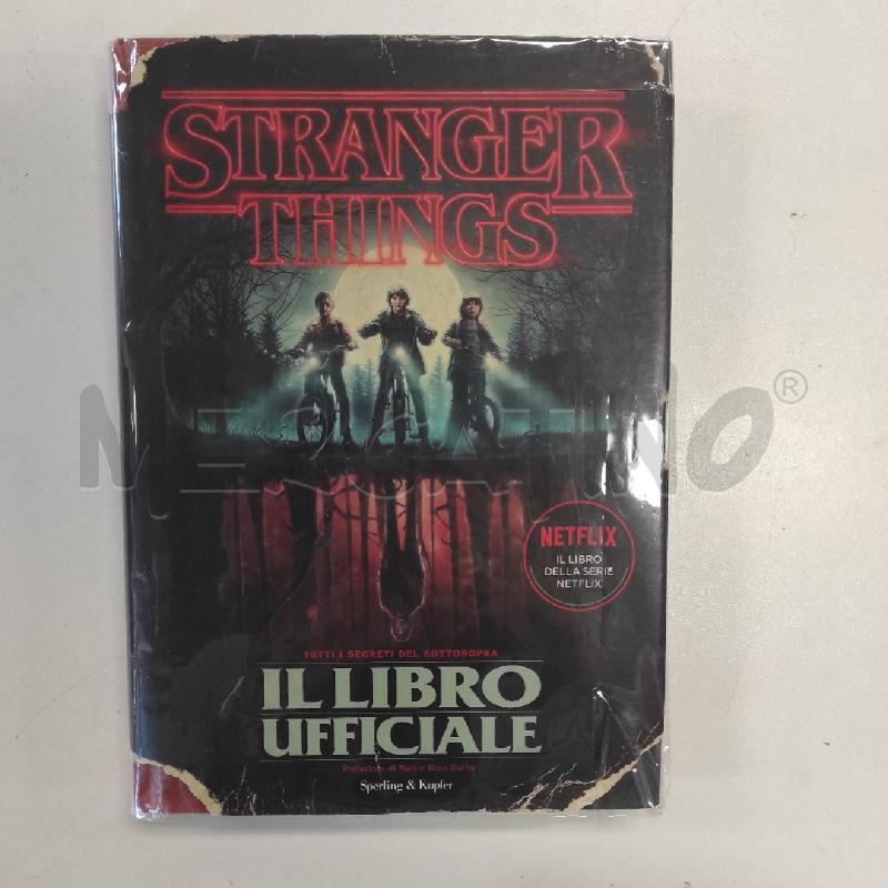 STANGER THINGS IL LIBRO UFFICIALE | Mercatino dell'Usato Salerno torrione 1