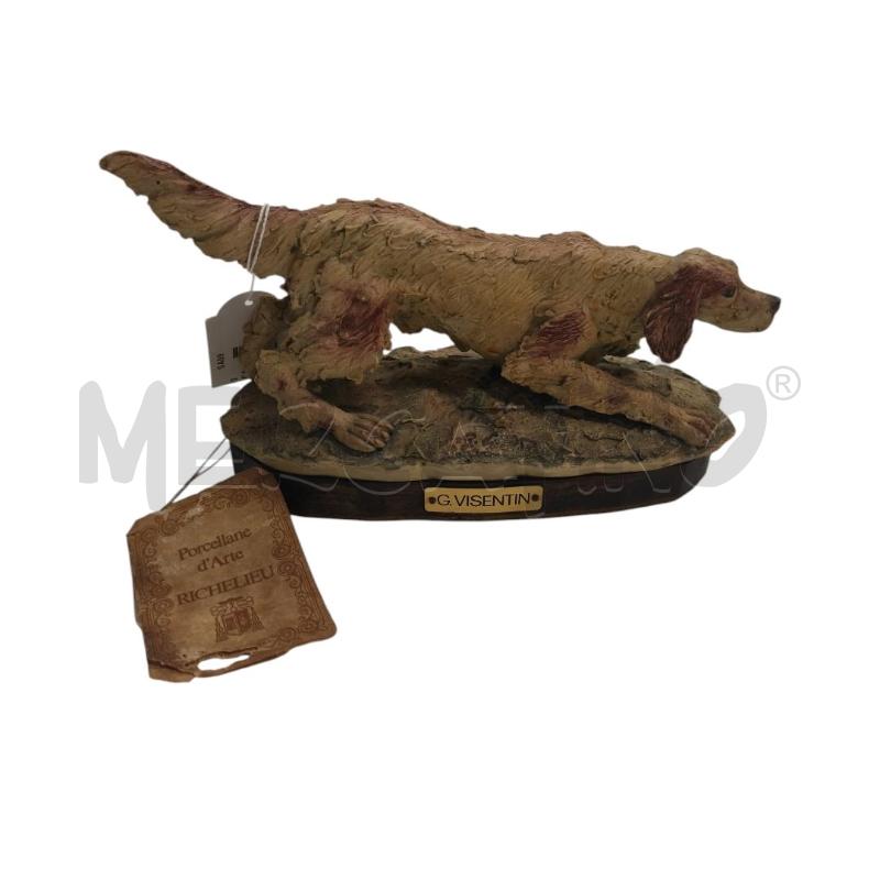 STATUA G. VISENTIN CANE SETTER BISQUIT NUMERATA  | Mercatino dell'Usato Salerno torrione 1