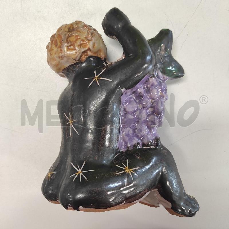 STATUA V. PINTO BAMBINO CON UVA DIPINTO DA RICCARDINO | Mercatino dell'Usato Salerno torrione 3