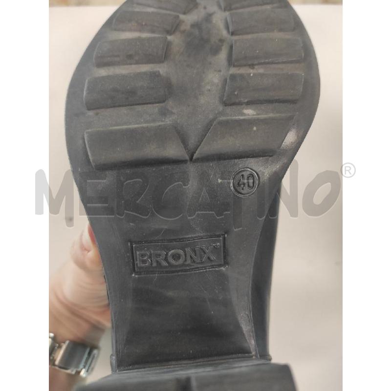 STIVALETTI DONNA BRONX NERI  TG. 40 | Mercatino dell'Usato Salerno torrione 2