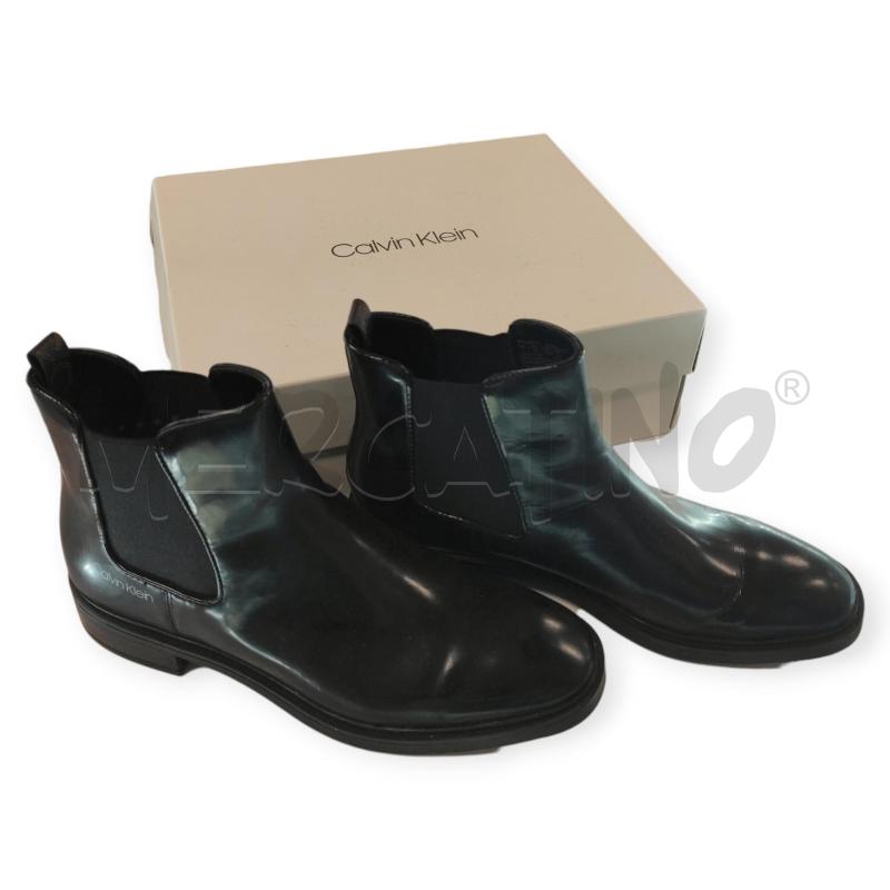 STIVALETTI DONNA CALVIN KLEIN NERI TG. 37 | Mercatino dell'Usato Salerno torrione 1