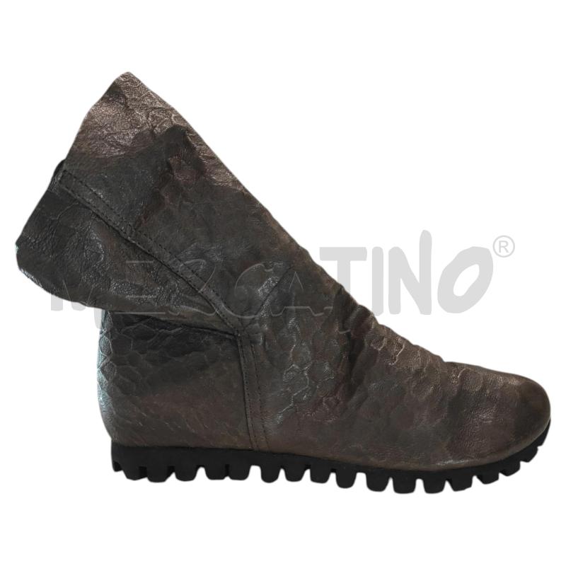 STIVALETTI DONNA FELMINI MARRONI MARTELLATI TG. 38 | Mercatino dell'Usato Salerno torrione 1