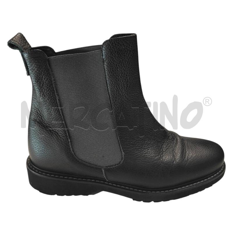 STIVALETTI DONNA TOMASI NERI CON ELASTICO TG. 37  | Mercatino dell'Usato Salerno torrione 1