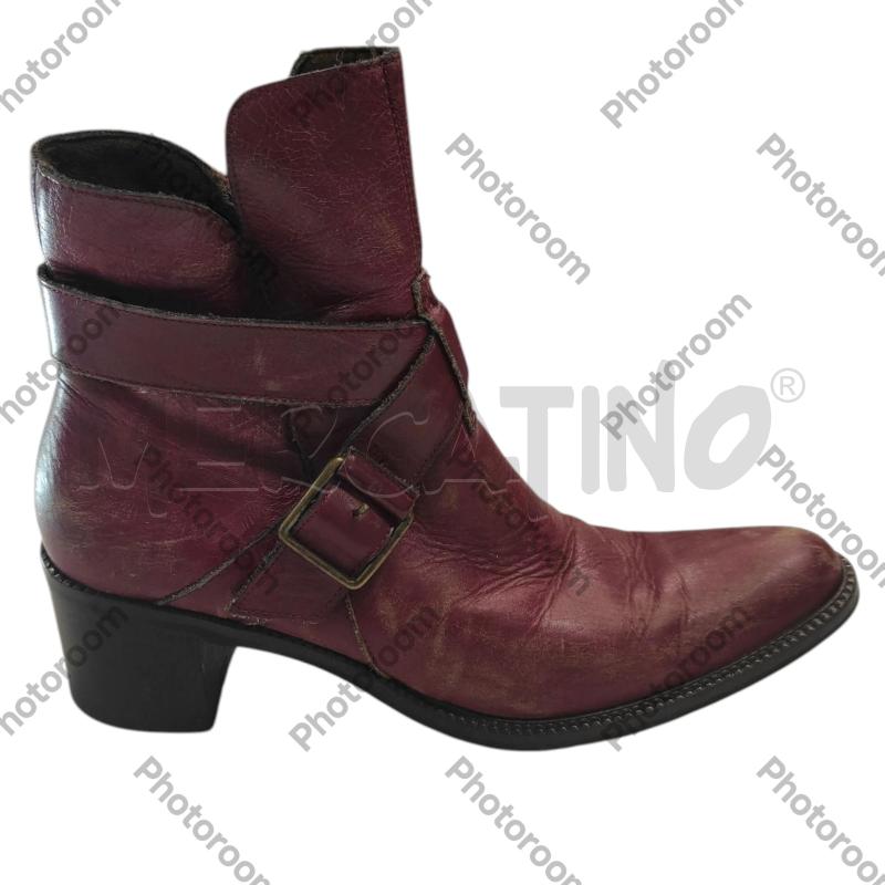 STIVALETTI DONNA VIC MATIE VINACCIA DISTRESSED  TG. 39 | Mercatino dell'Usato Salerno torrione 1