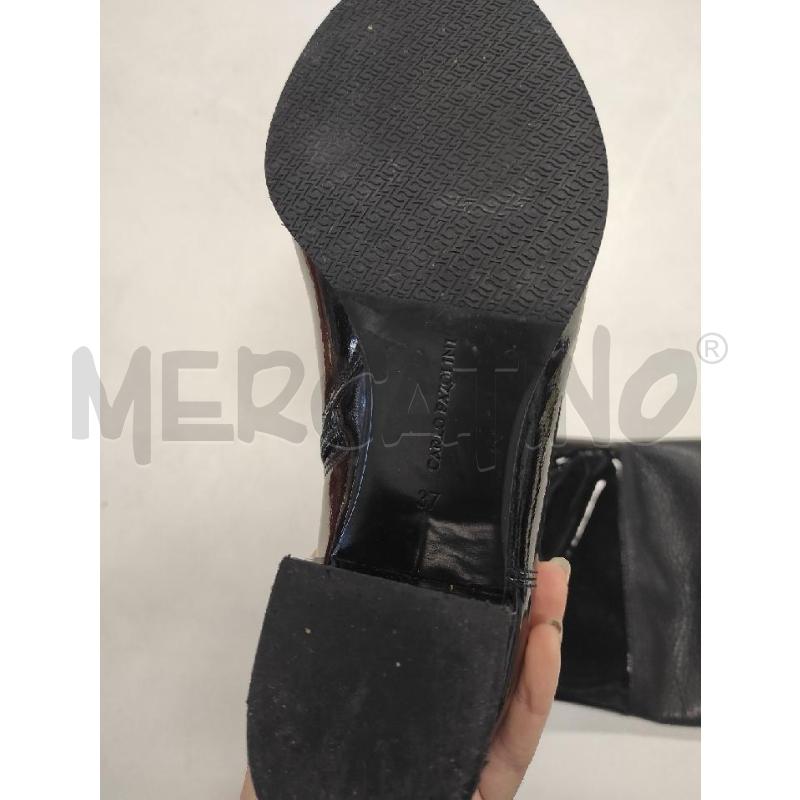 STIVALI DONNA CARLO PAZOLINI NERI VERNICIATI TG. 37 | Mercatino dell'Usato Salerno torrione 2