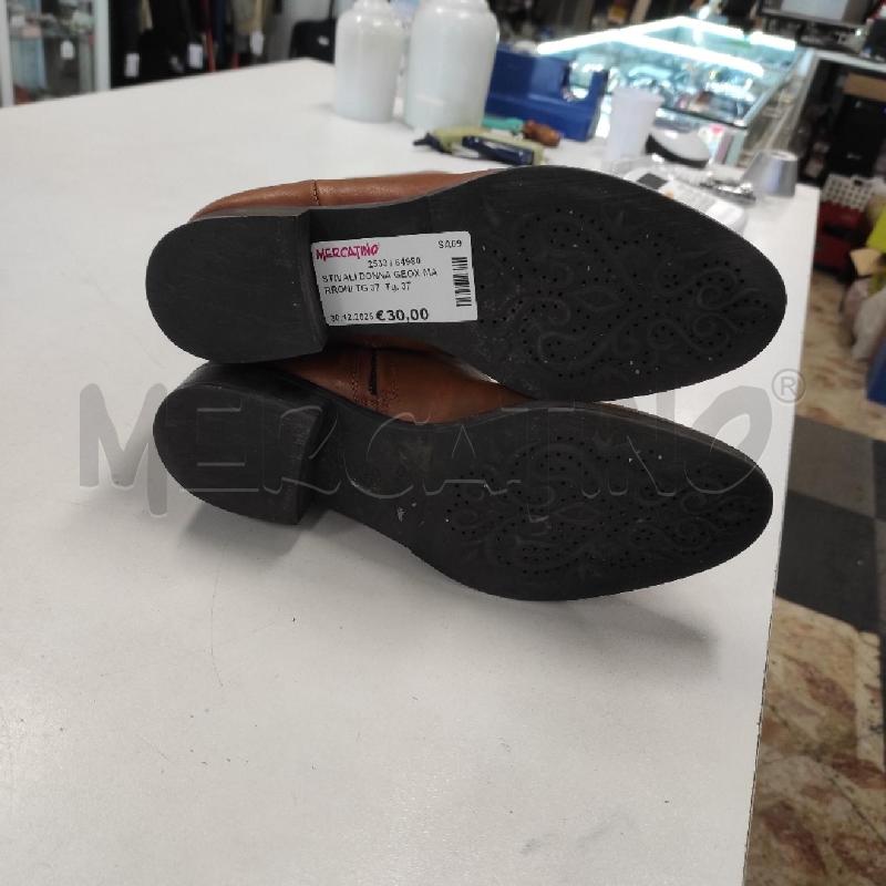 STIVALI DONNA GEOX MARRONI TG 37 | Mercatino dell'Usato Salerno torrione 3