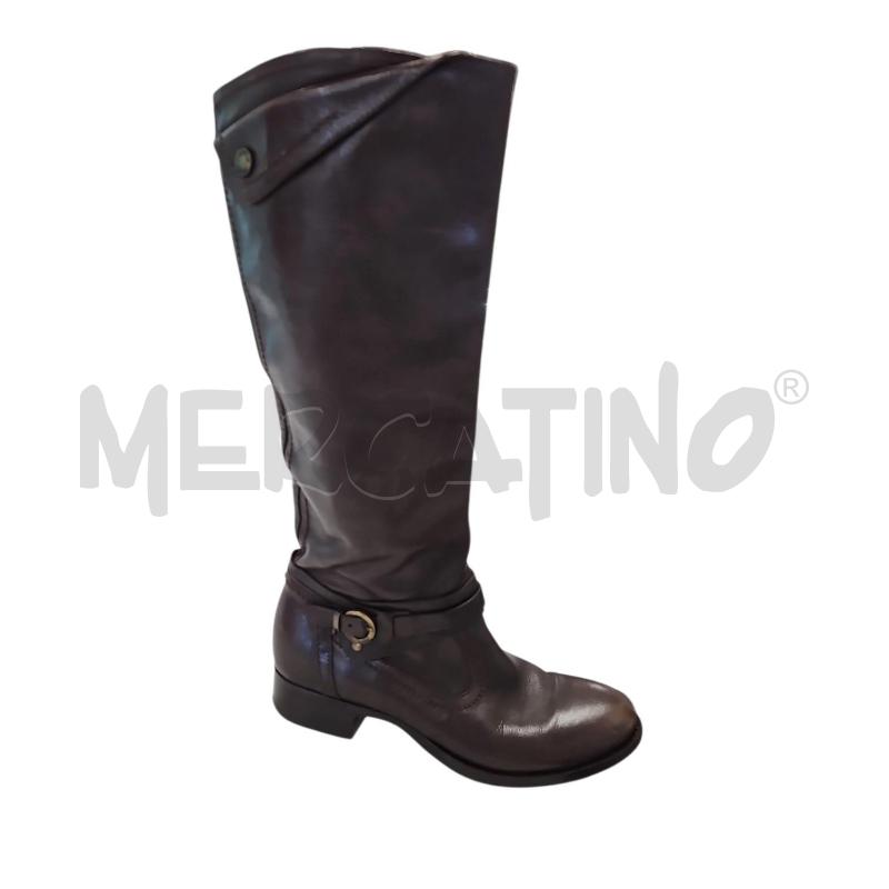 STIVALI DONNA NERO GIARDINI MARRONI TG 37 | Mercatino dell'Usato Salerno torrione 1
