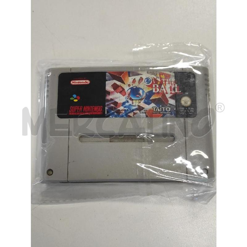 SUPER NINTENDO ON THE BALL PAL  | Mercatino dell'Usato Salerno torrione 1