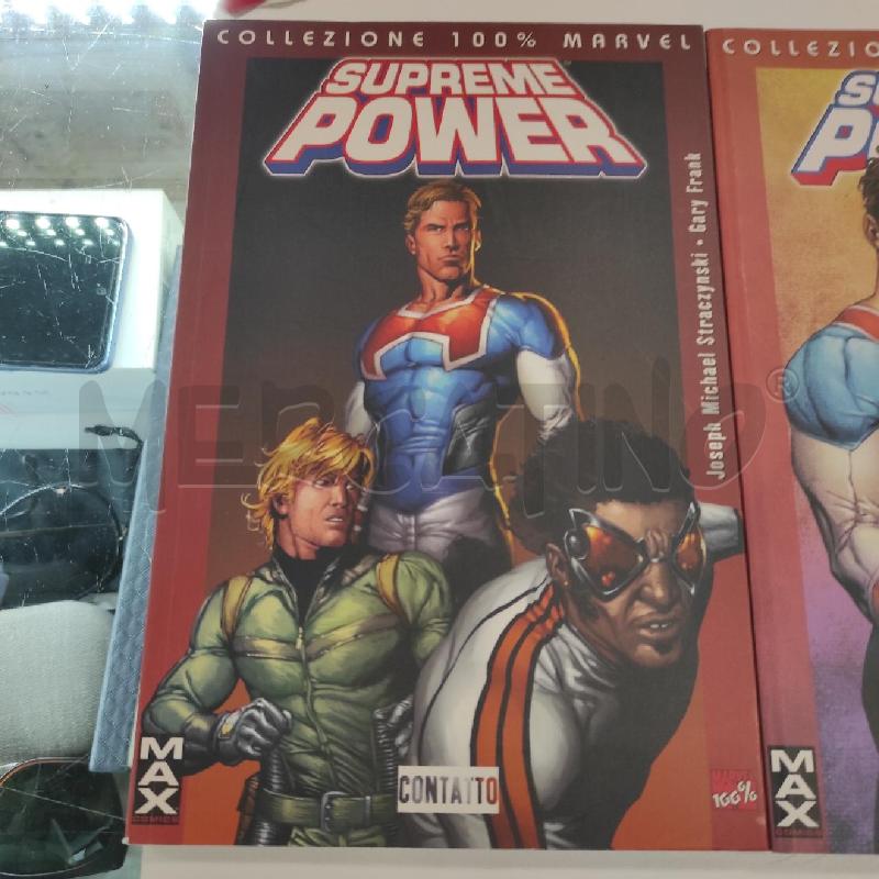 SUPREME POWER 1-3 COLLEZIONE 100% MARVEL  | Mercatino dell'Usato Salerno torrione 2