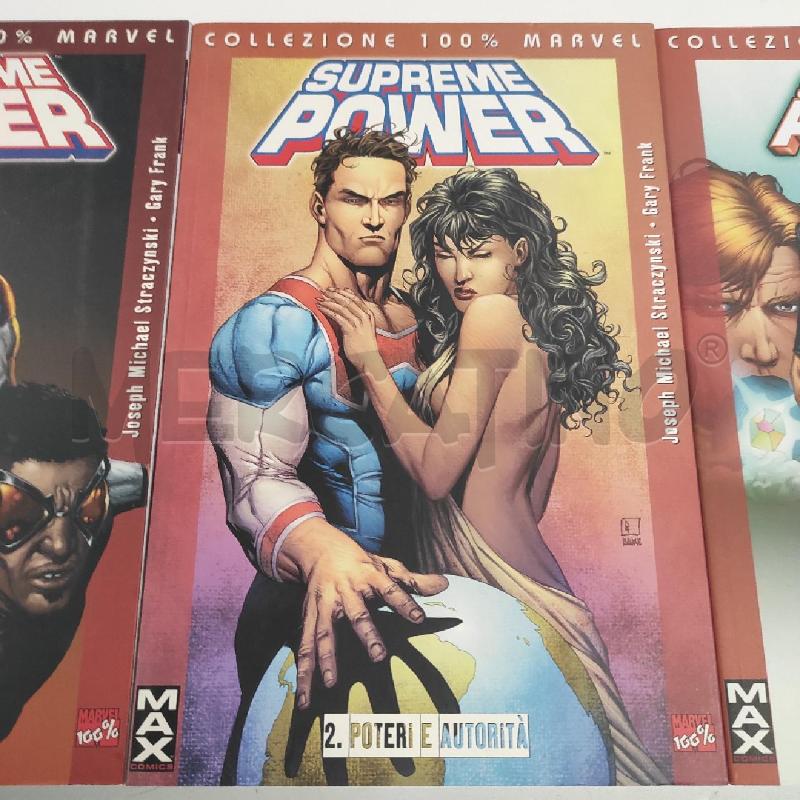 SUPREME POWER 1-3 COLLEZIONE 100% MARVEL  | Mercatino dell'Usato Salerno torrione 3