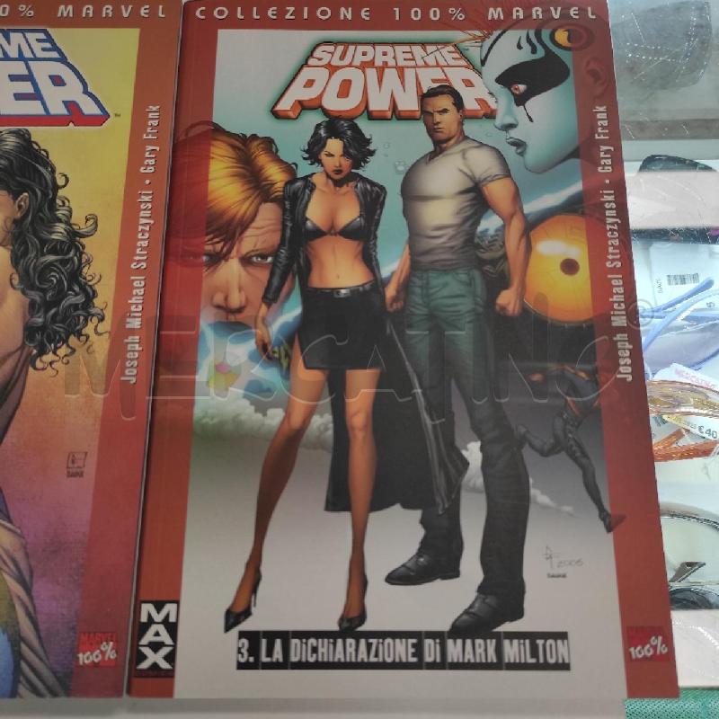 SUPREME POWER 1-3 COLLEZIONE 100% MARVEL  | Mercatino dell'Usato Salerno torrione 4