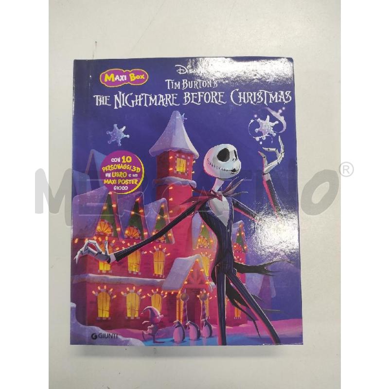 THE NIGHTMARE BEFORE CHRISTMAS MAXI BOOK CON PERSONAGGI  | Mercatino dell'Usato Salerno torrione 1