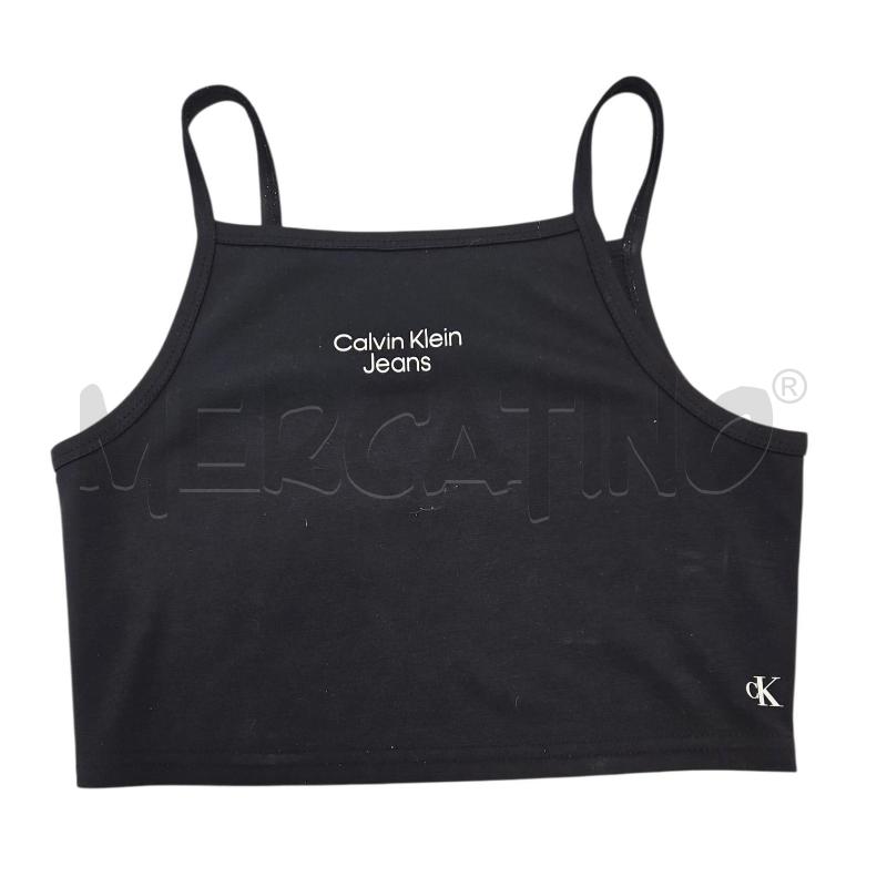 TOP CALVIN KLEIN J NERO TG 12 | Mercatino dell'Usato Salerno torrione 1
