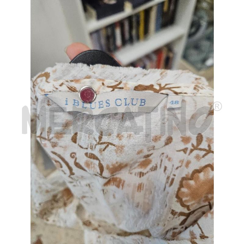TOP IBLUES BEIGE FANTASIA FLOREALE TG. 48 | Mercatino dell'Usato Salerno torrione 3