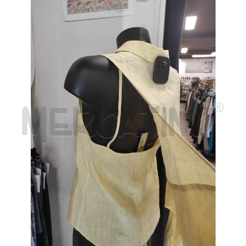TOP INTREND GIALLO LINO TG. 42 | Mercatino dell'Usato Salerno torrione 4
