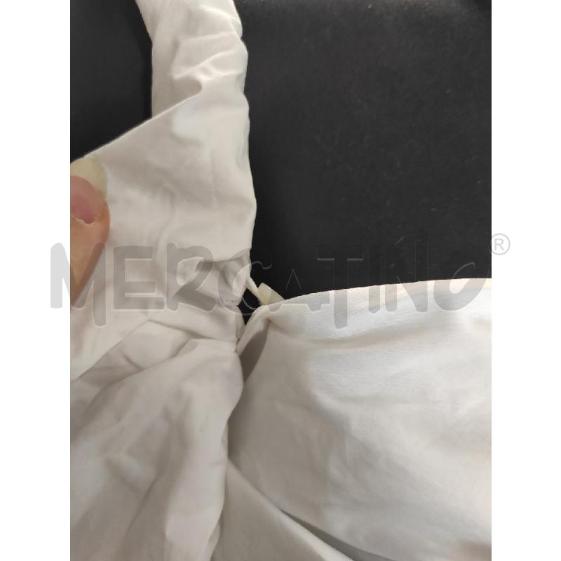 TOP PINKO BIANCO BRETELLE A SBUFFO TG. 44 | Mercatino dell'Usato Salerno torrione 2