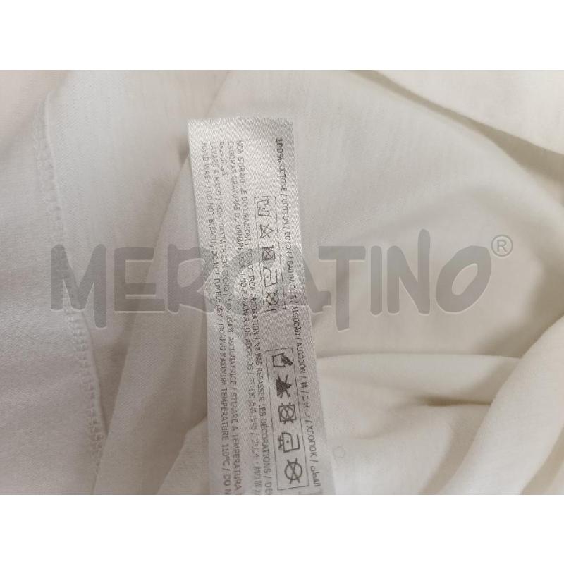 TOP TWINSET BIANCO CON PERLE TG. M | Mercatino dell'Usato Salerno torrione 3