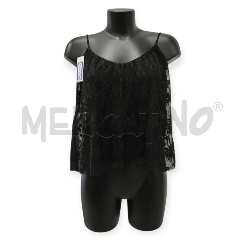 TOP TWINSET RETE NERA TG M | Mercatino dell'Usato Salerno torrione 1