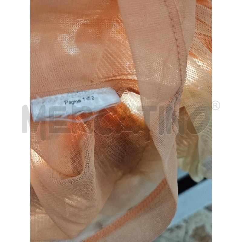 TOP TWINSET SALMONE PLISSETTATO TG.S | Mercatino dell'Usato Salerno torrione 4