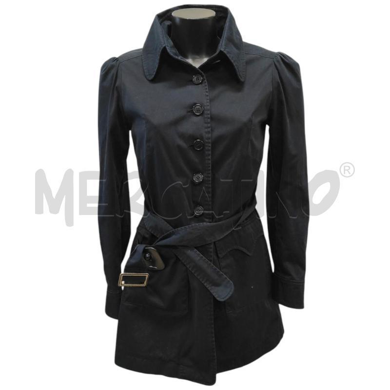 TRENCH DONNA BIBA BLU CON CINTURA TG. 40 | Mercatino dell'Usato Salerno torrione 1