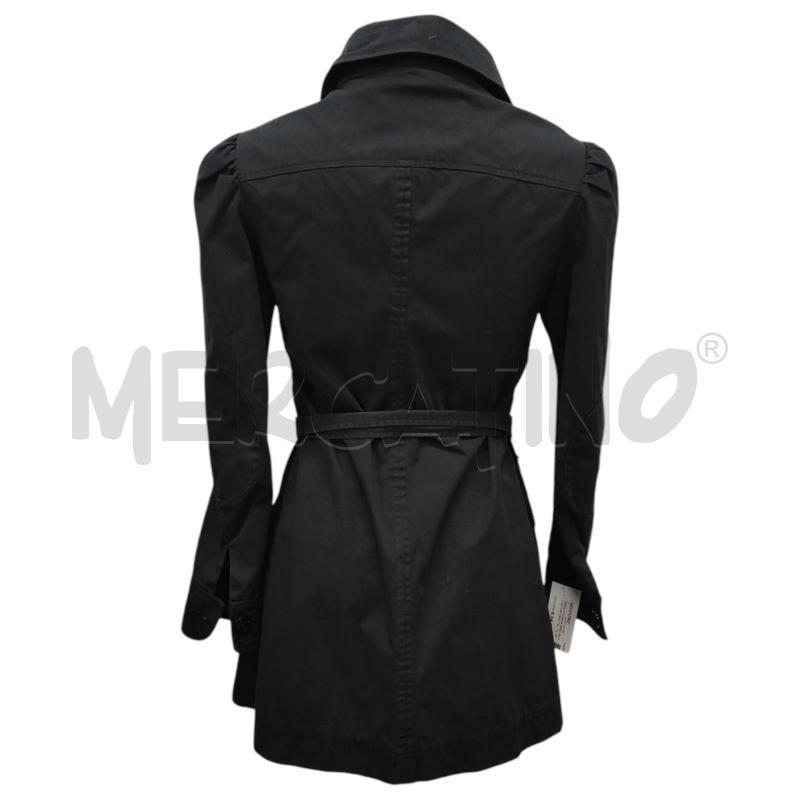 TRENCH DONNA BIBA BLU CON CINTURA TG. 40 | Mercatino dell'Usato Salerno torrione 2