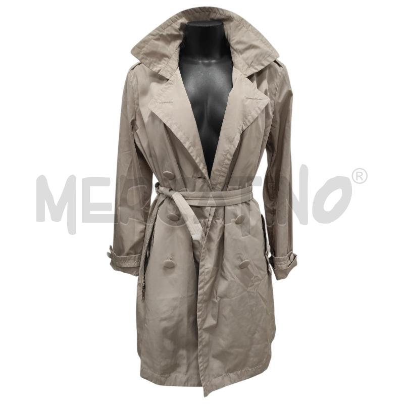 TRENCH DONNA CAMOMILLA BEIGE TG. 48 MANCA UN BOTTONE MA È PRESENTE ALL'INTERNO | Mercatino dell'Usato Salerno torrione 1