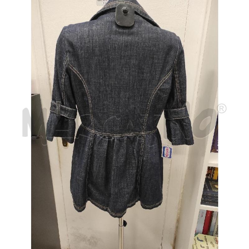 TRENCH DONNA P.L.S. DENIM TG. M  | Mercatino dell'Usato Salerno torrione 3