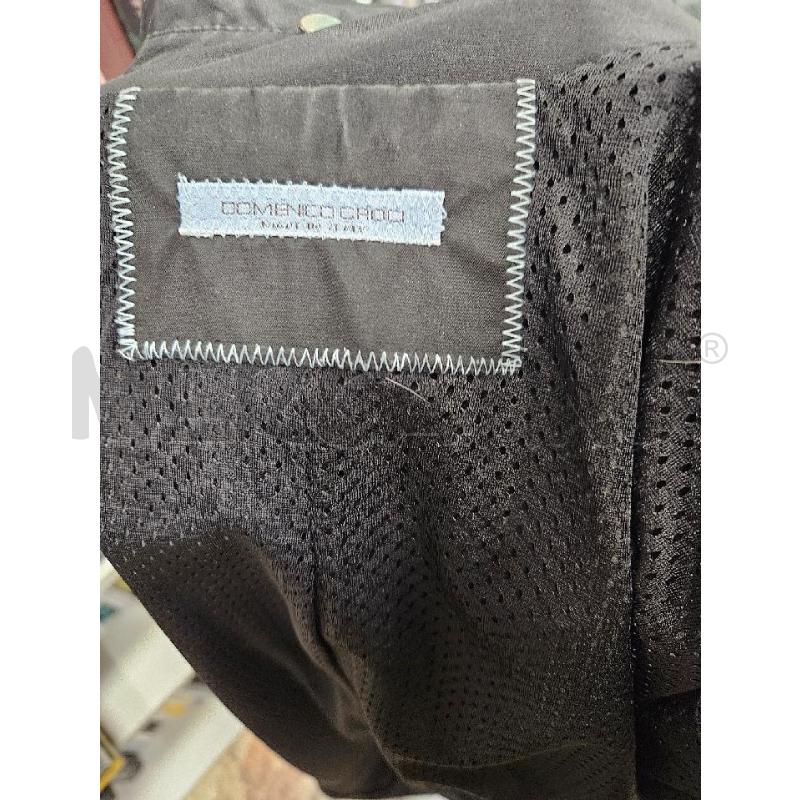 TRENCH UOMO DOMENICO CROCI NERO LUNGO LEGGERO TG. 48 | Mercatino dell'Usato Salerno torrione 3