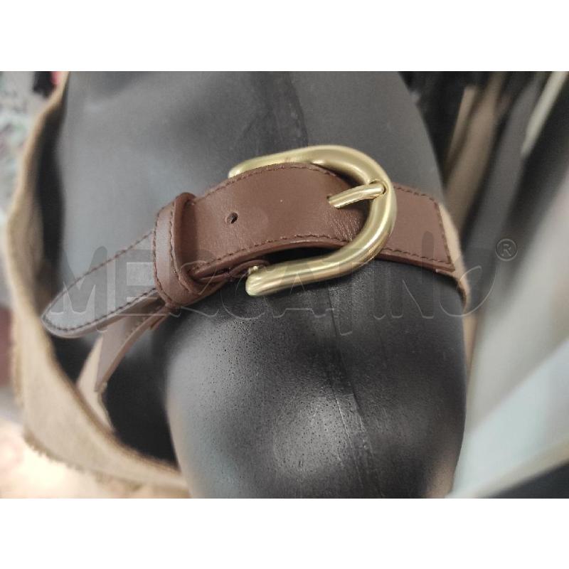 TUBINO DONNA ALBERTA FERRETTI ECRÙ SPALLINE A CINGHIA 100% LINO TG. 44 | Mercatino dell'Usato Salerno torrione 3