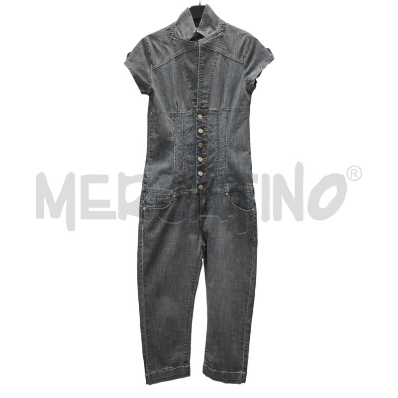 TUTA DONNA JEANS OBIETTIVO TG. M | Mercatino dell'Usato Salerno torrione 1