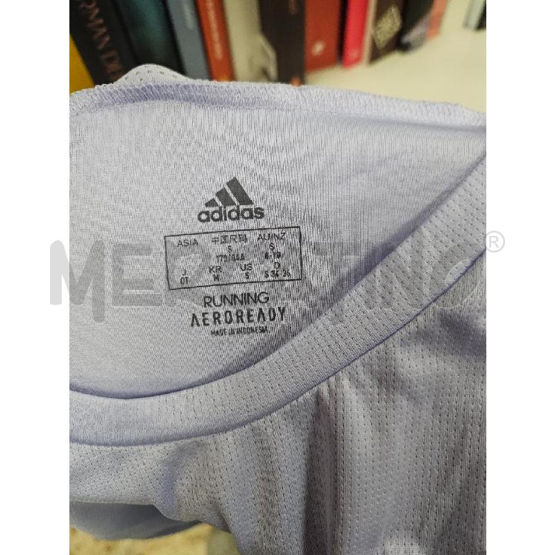 T SHIRT DONNA ADIDAS LILLA TG. M | Mercatino dell'Usato Salerno torrione 3
